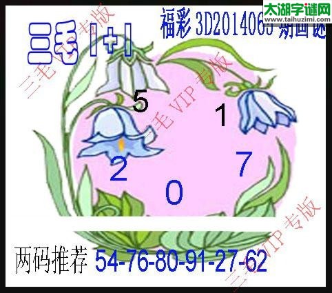 三毛图谜14065期