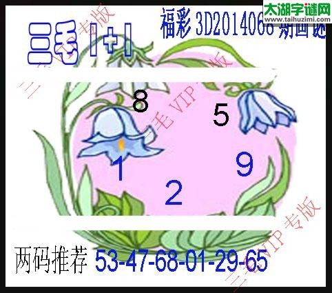 三毛图谜14068期