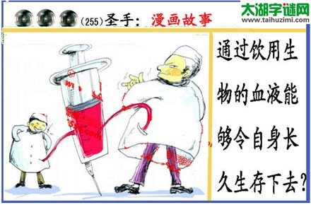 黑圣手漫画故事图谜第14255期