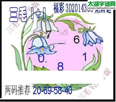 福彩3d三毛图库-14308期