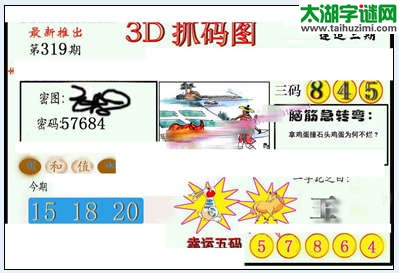 3d319期：红五图库（藏宝抓码图）