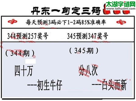 福彩3d第14345期山东真诀