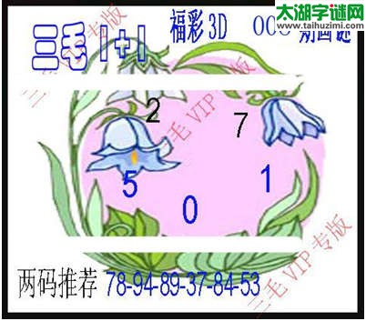 3d008期：3d三毛图库总汇