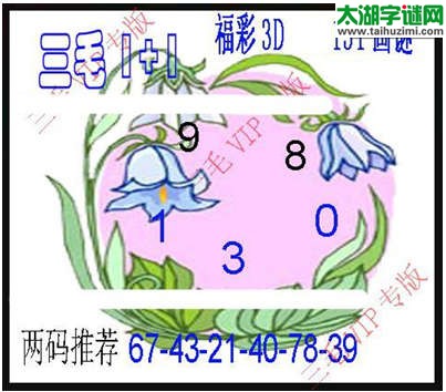 3d131期：3d三毛图库总汇