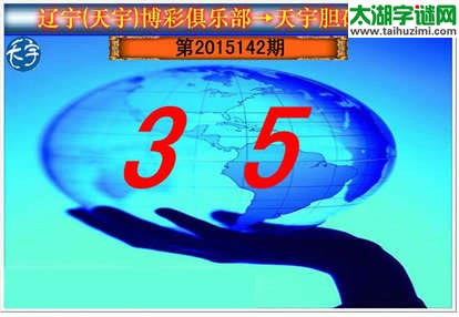 天宇图谜胆码图-15142期