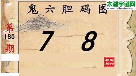 鬼六神算胆码图-15185期