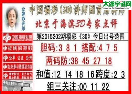 于海滨专家点评15202期