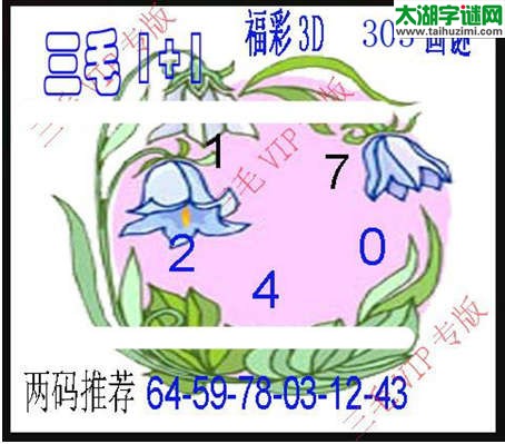 3d303期：3d三毛图库总汇