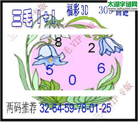 3d309期：3d三毛图库总汇