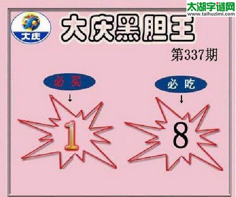 3d337期：大庆黑胆王图迷