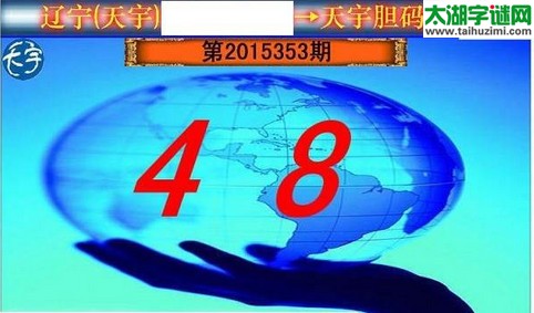 天宇图谜第2015353期胆码图