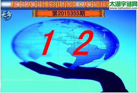 天宇图谜第2015355期胆码图