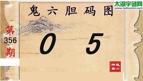 鬼六神算胆码图-15356期