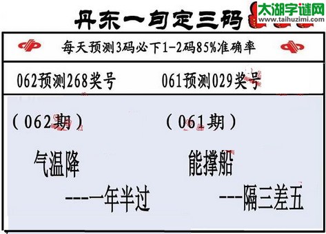 3d第2016062期丹东一句定三码
