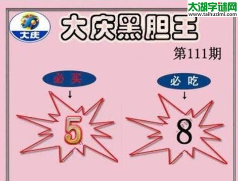 3d111期：大庆黑胆王图迷