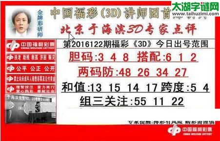 于海滨专家点评16122期