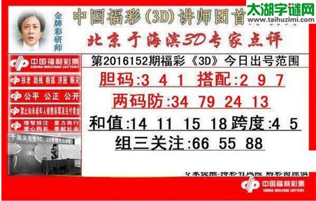 于海滨专家点评16152期