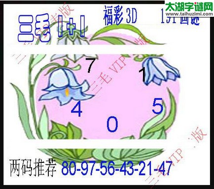 3d191期：3d三毛图库汇总