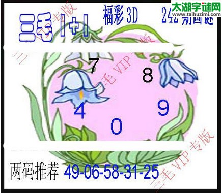 3d242期：3d三毛图库汇总