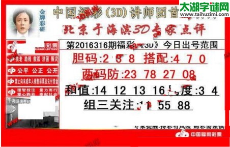 于海滨专家点评16316期