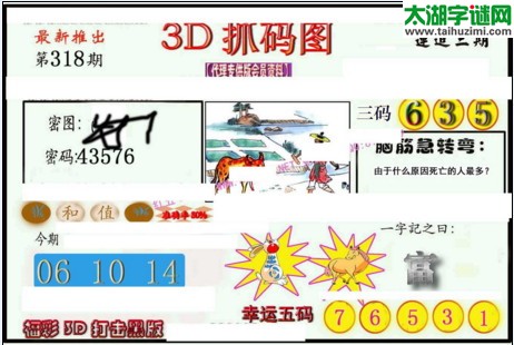 3d318期：红五3d图库总汇（复式定位）