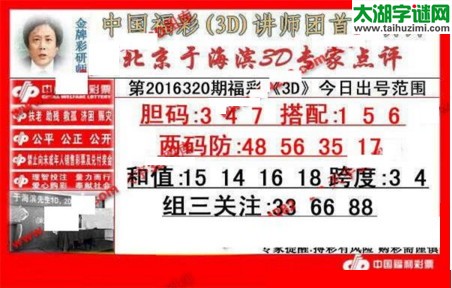 于海滨专家点评16320期