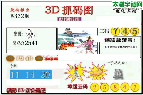 3d322期：红五3d图库总汇（复式定位）