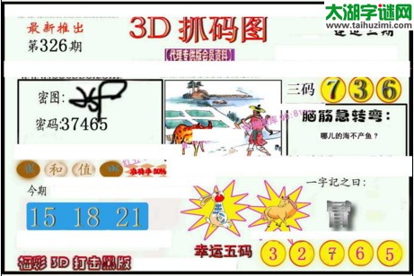 3d326期：红五3d图库总汇（复式定位）