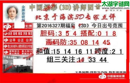 于海滨专家点评16327期