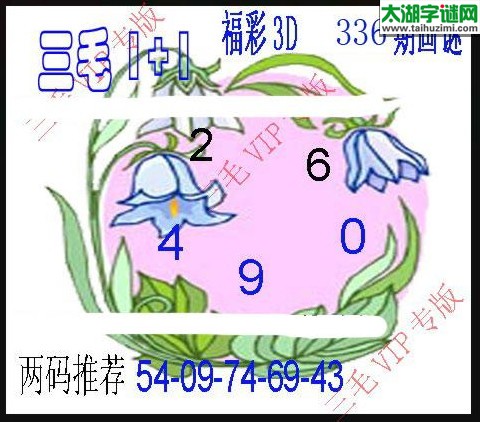 3d336期：3d三毛图库汇总