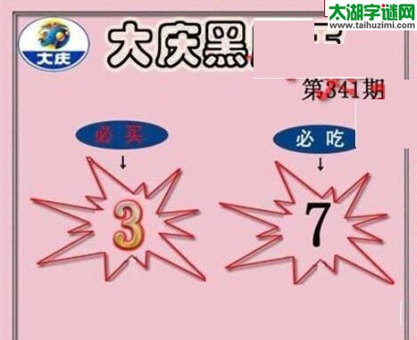 大庆黑胆王图16341期