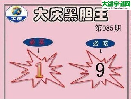 大庆黑胆王图17085期