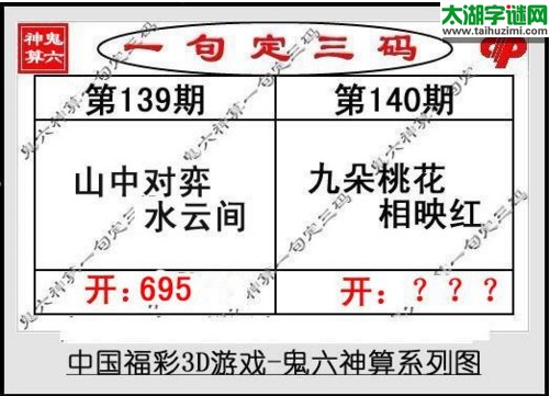 鬼六神算胆码图-17140期