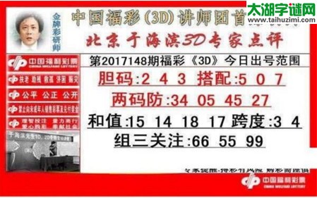 于海滨专家点评17148期