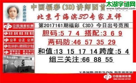 于海滨专家点评17161期