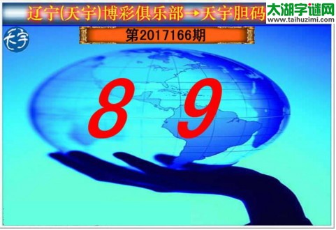 3d166期：天宇一句定三码+胆码图