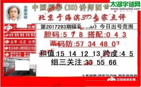 于海滨专家点评17293期