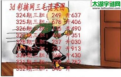 3d332期:三毛追奖图+三毛藏机图