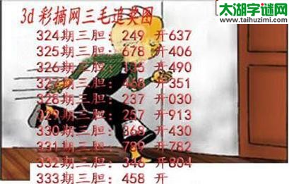 3d333期:三毛追奖图+三毛藏机图