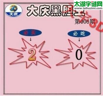 大庆黑胆王图18006期