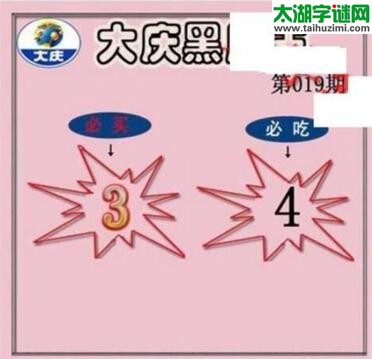 大庆黑胆王图18019期