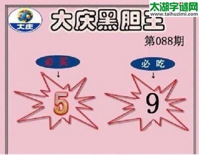 大庆黑胆王图18088期