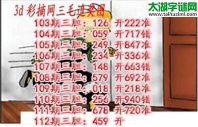 3d112期:三毛追奖图+三毛藏机图