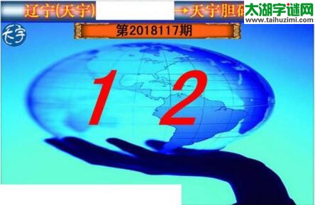 3d117期：天宇一句定三码+胆码图