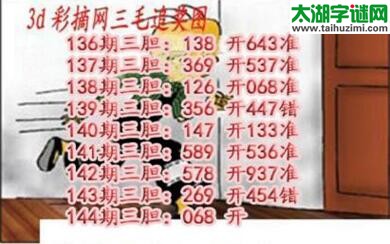 3d144期:三毛追奖图+三毛藏机图