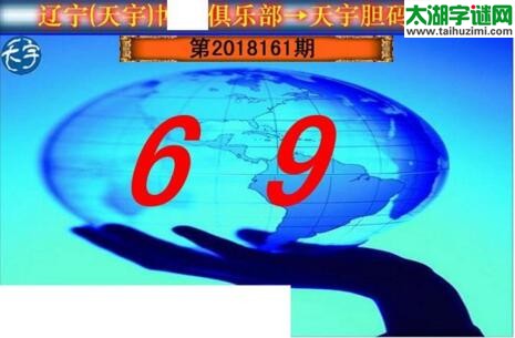 3d161期：天宇一句定三码+胆码图