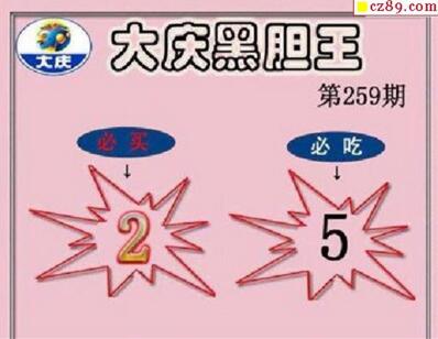 大庆黑胆王图18259期