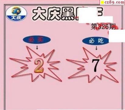 大庆黑胆王图18326期