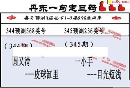 福彩3d第18345期山东真诀